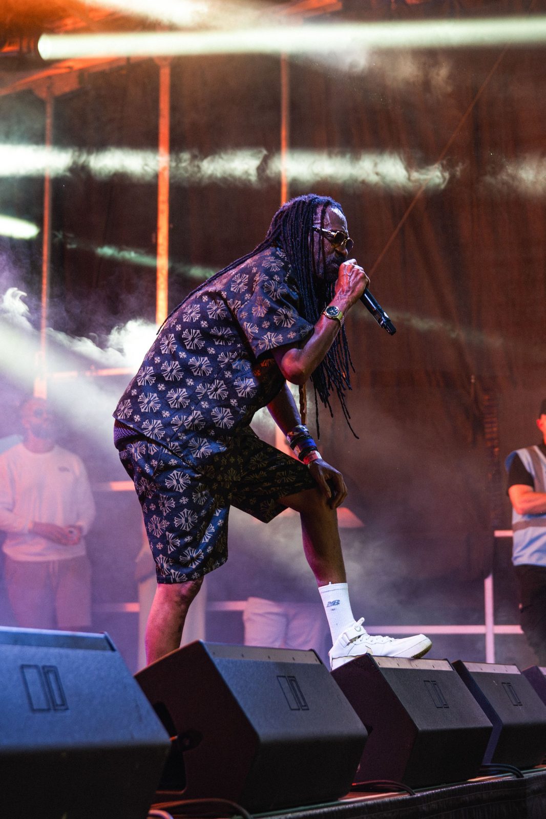 Live on the main stage